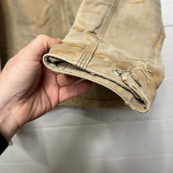 Vintage Carhartt Blanket-Lined Detroit Jacket “Brown” J01 - Picture 12 of 15